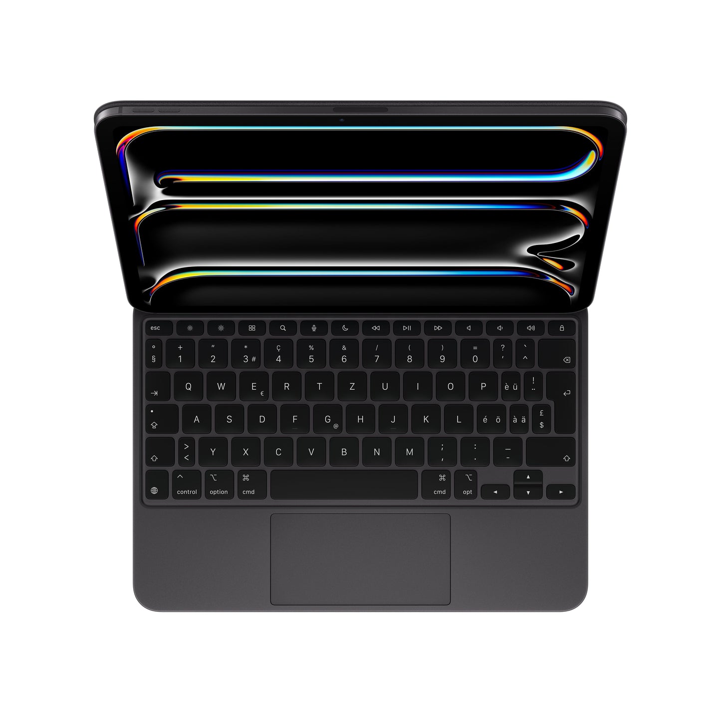 Magic Keyboard pour iPad Pro 11 pouces (M4) - Suisse - Noir