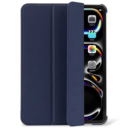 Decoded • Housse Texturée en Silicone Slim pour iPad Pro 13" M4 • Navy Peony