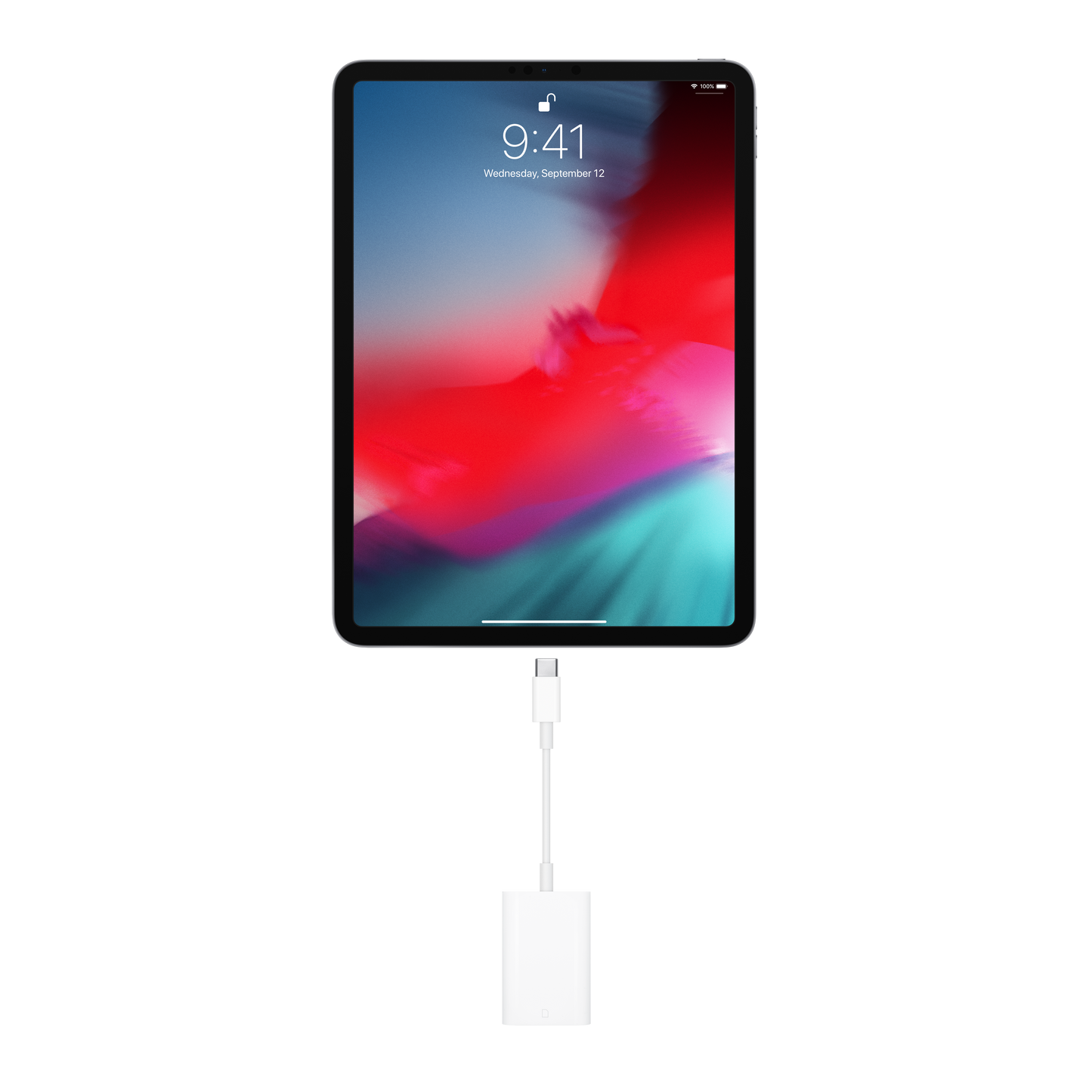 Adaptateur USB‑C vers lecteur de carte SD