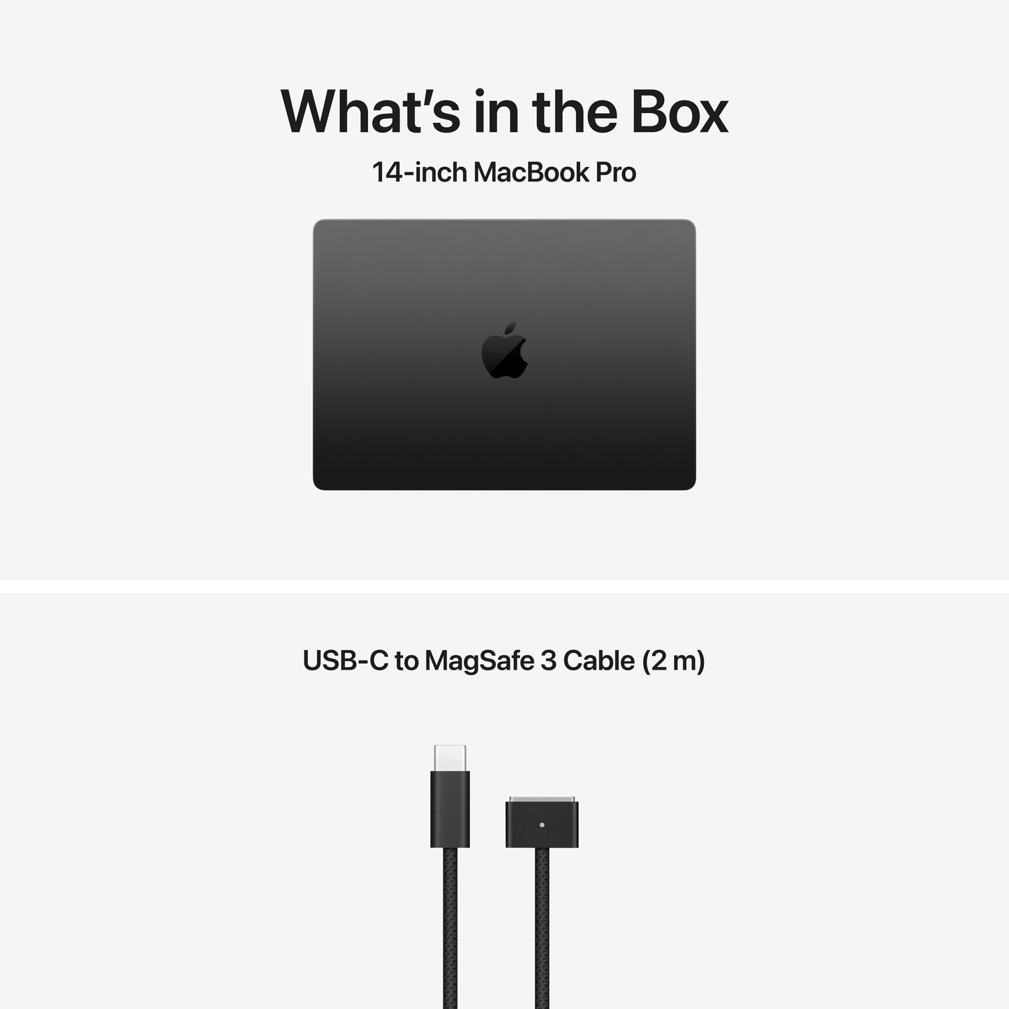 MacBook Pro 14" M5 10C/24GB/4TB/GPU10C • Français • Noir Sidéral