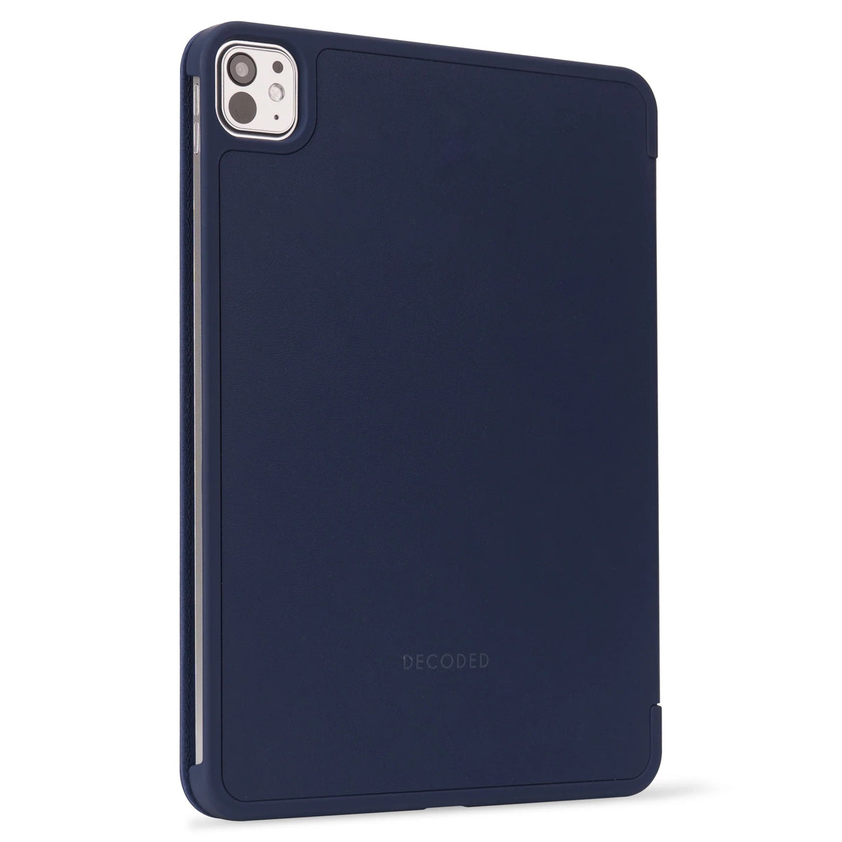Decoded • Housse Texturée en Silicone Slim pour iPad Pro 13" M4 • Navy Peony