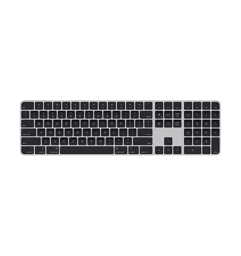 Apple Magic Keyboard Numérique avec Touch ID • Suisse-Français • Noir