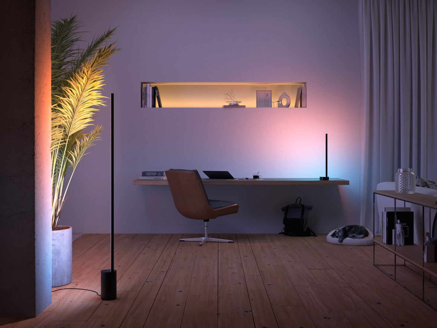 Philips Hue White and Color Ambiance • Version Sol • Noir