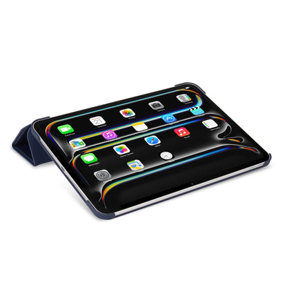 Decoded • Housse Texturée en Silicone Slim pour iPad Pro 13" M4 • Navy Peony