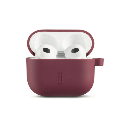 Lineheart Eco Pod • Coque AirPods 3rd Gen - Plume Rouge