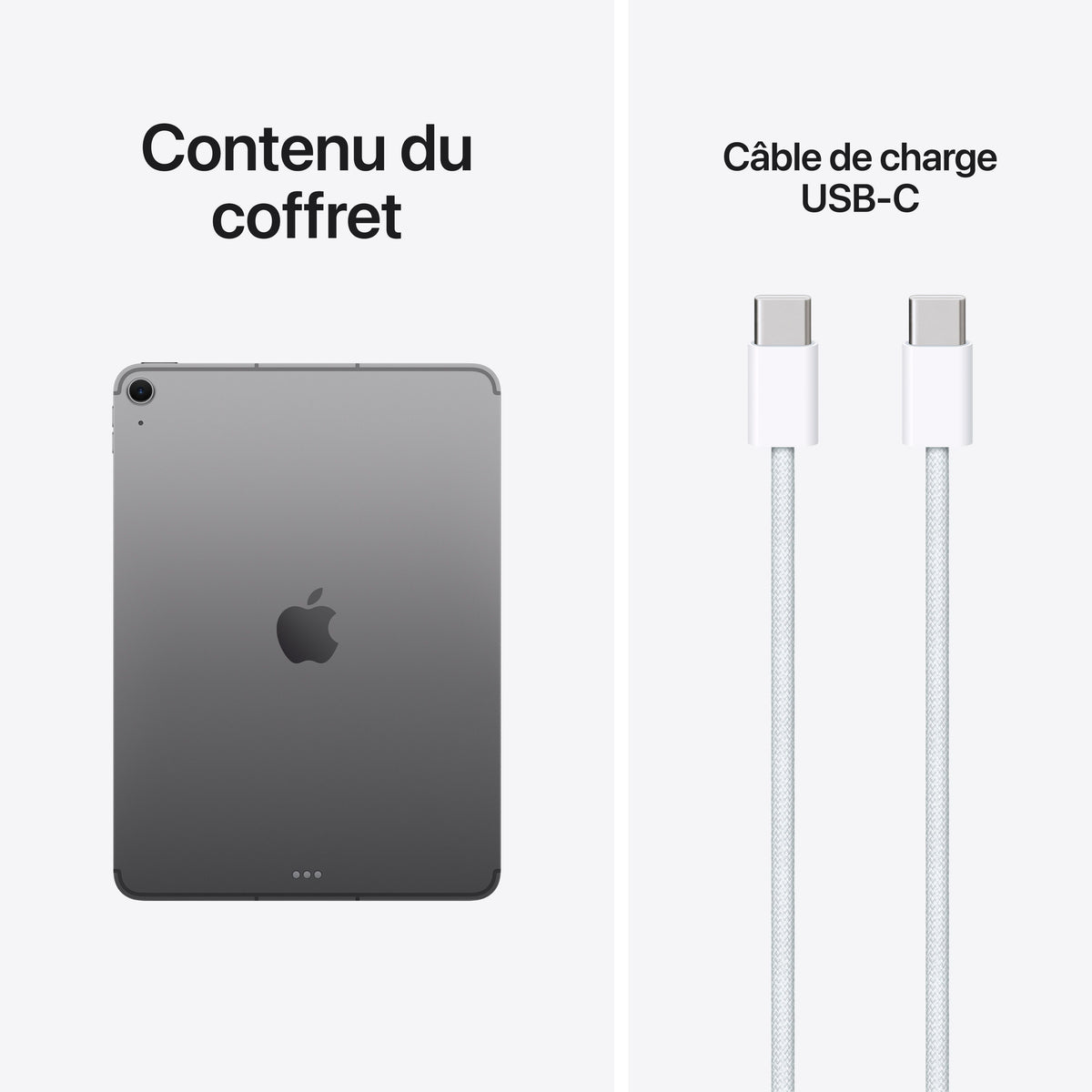 iPad Air 11 pouces Wi-Fi + Cellular 512 Go - Gris sidéral (M4)