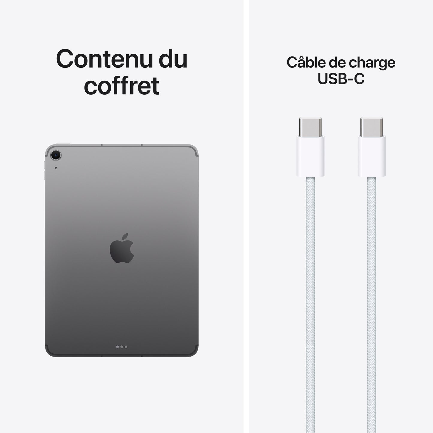 iPad Air 11 pouces Wi-Fi + Cellular 128 Go - Gris sidéral (M4)