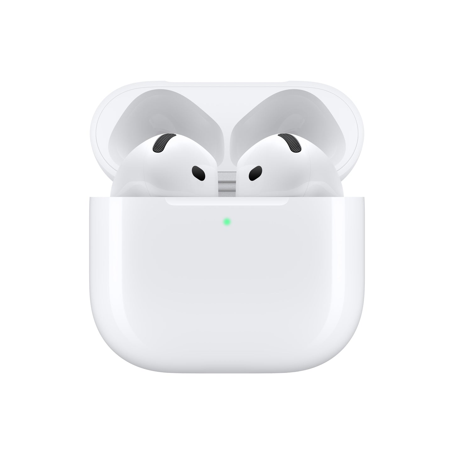 Apple AirPods 4ème génération avec annulation du bruit.