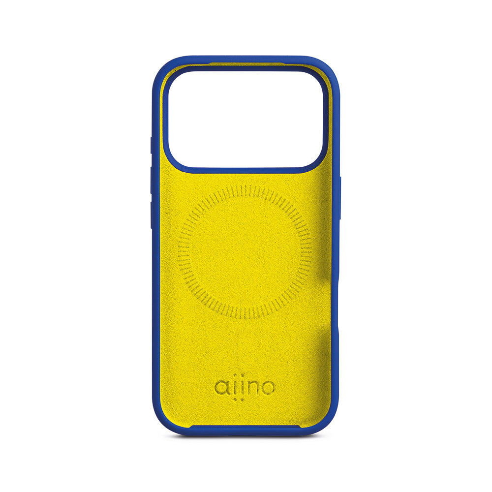 Lineheart Allure • Coque iPhone 18 Pro • Bleu Cobalt