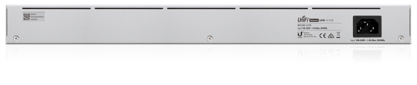 Ubiquiti UniFi Switch 16 PoE Gen2