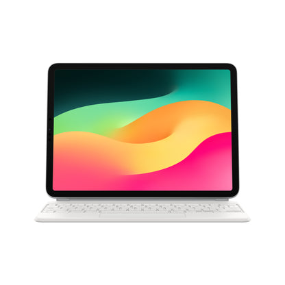 iPad Air 11" M2 • Magic Keyboard • Suisse-Français • Blanc