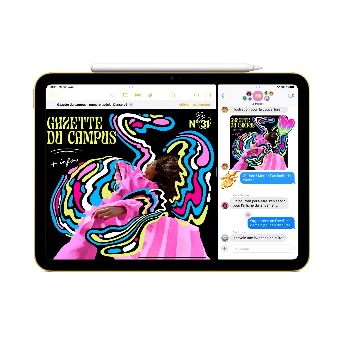 iPad Wi-Fi + Cellular 512 Go - Argent (A16)