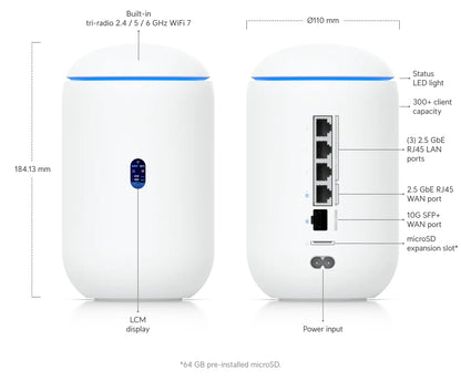 Ubiquiti UniFi Dream Routeur 7