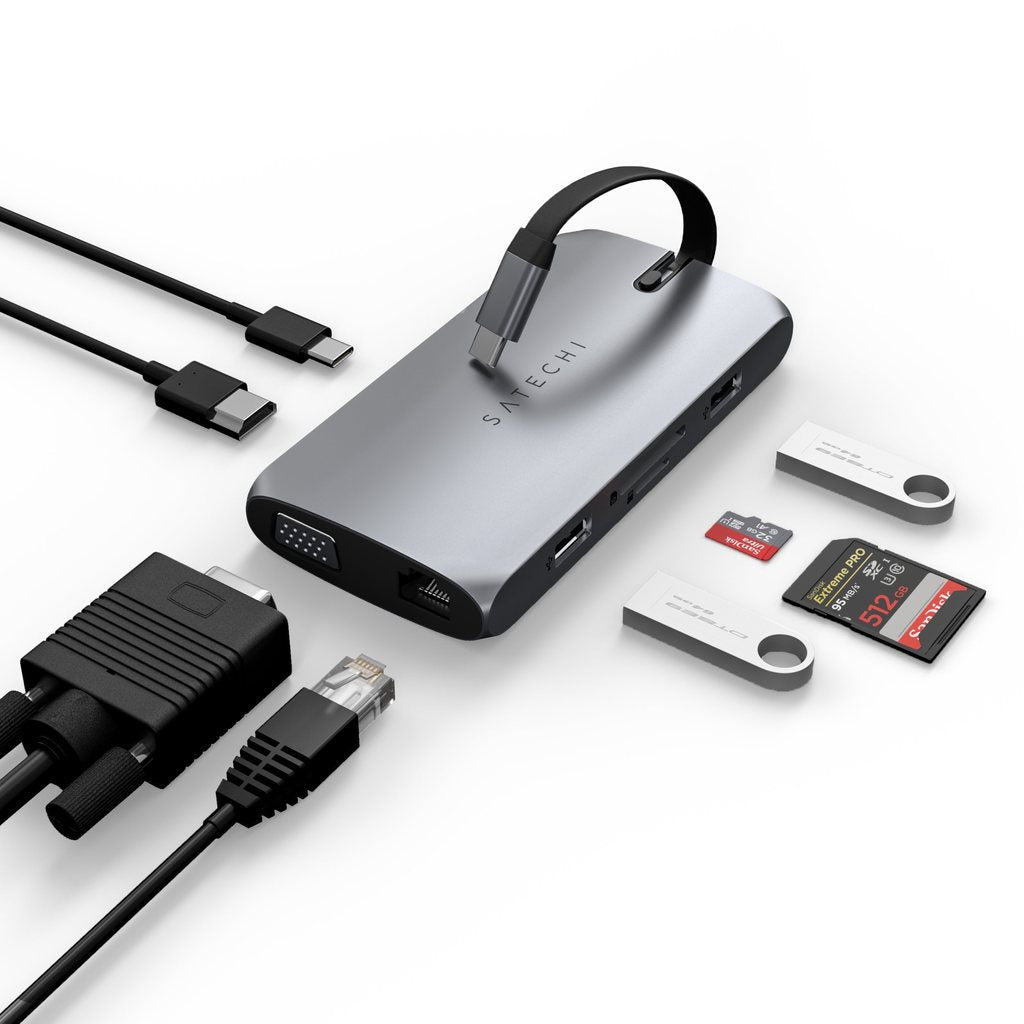 Satechi Adaptateur On-the-Go Multiport USB-C