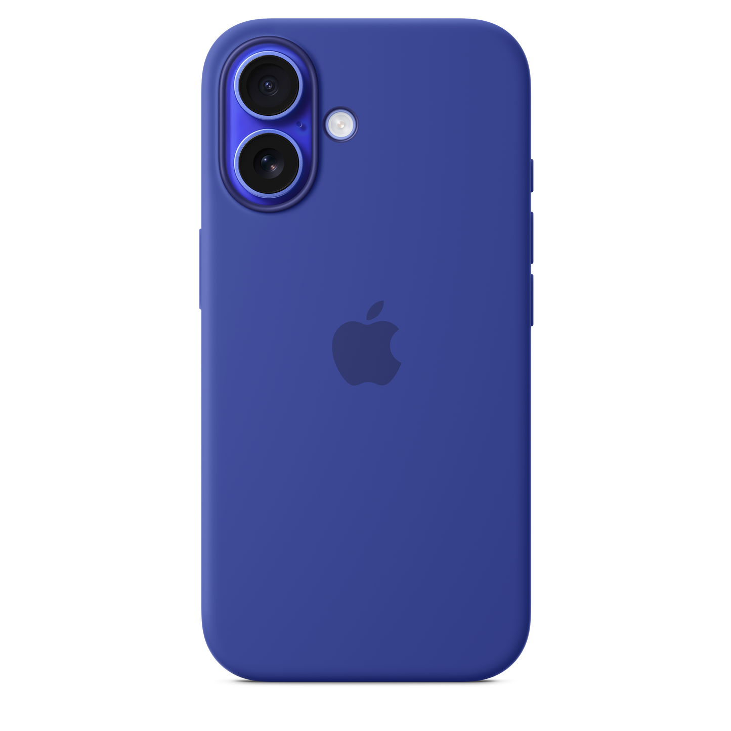 Coque en silicone avec MagSafe pour iPhone 16 - Outremer