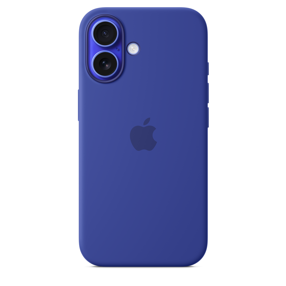 Coque en silicone avec MagSafe pour iPhone 16 - Outremer