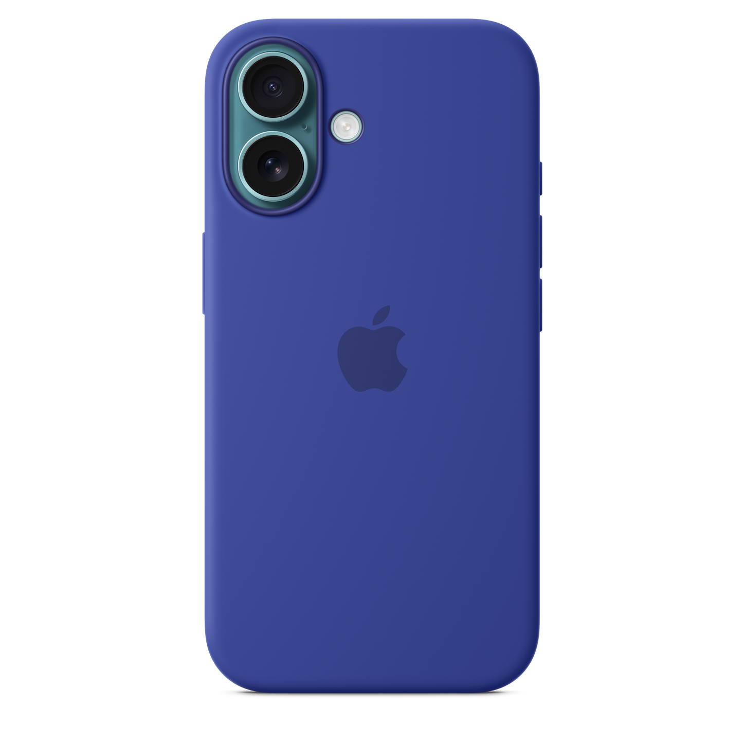 Coque en silicone avec MagSafe pour iPhone 16 - Outremer
