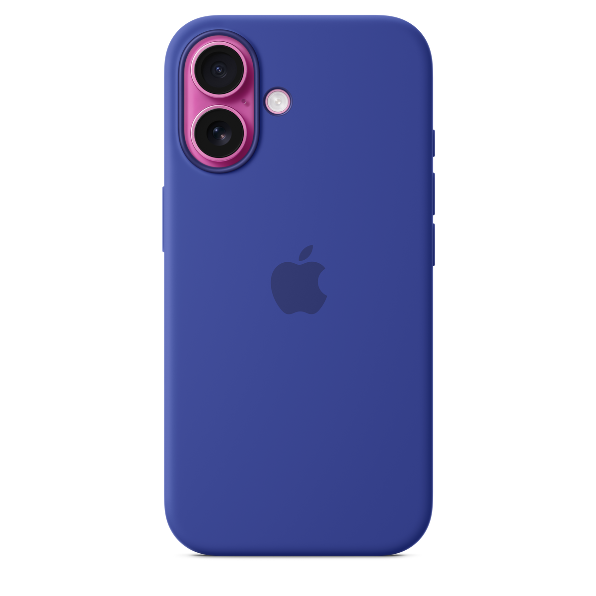 Coque en silicone avec MagSafe pour iPhone 16 - Outremer