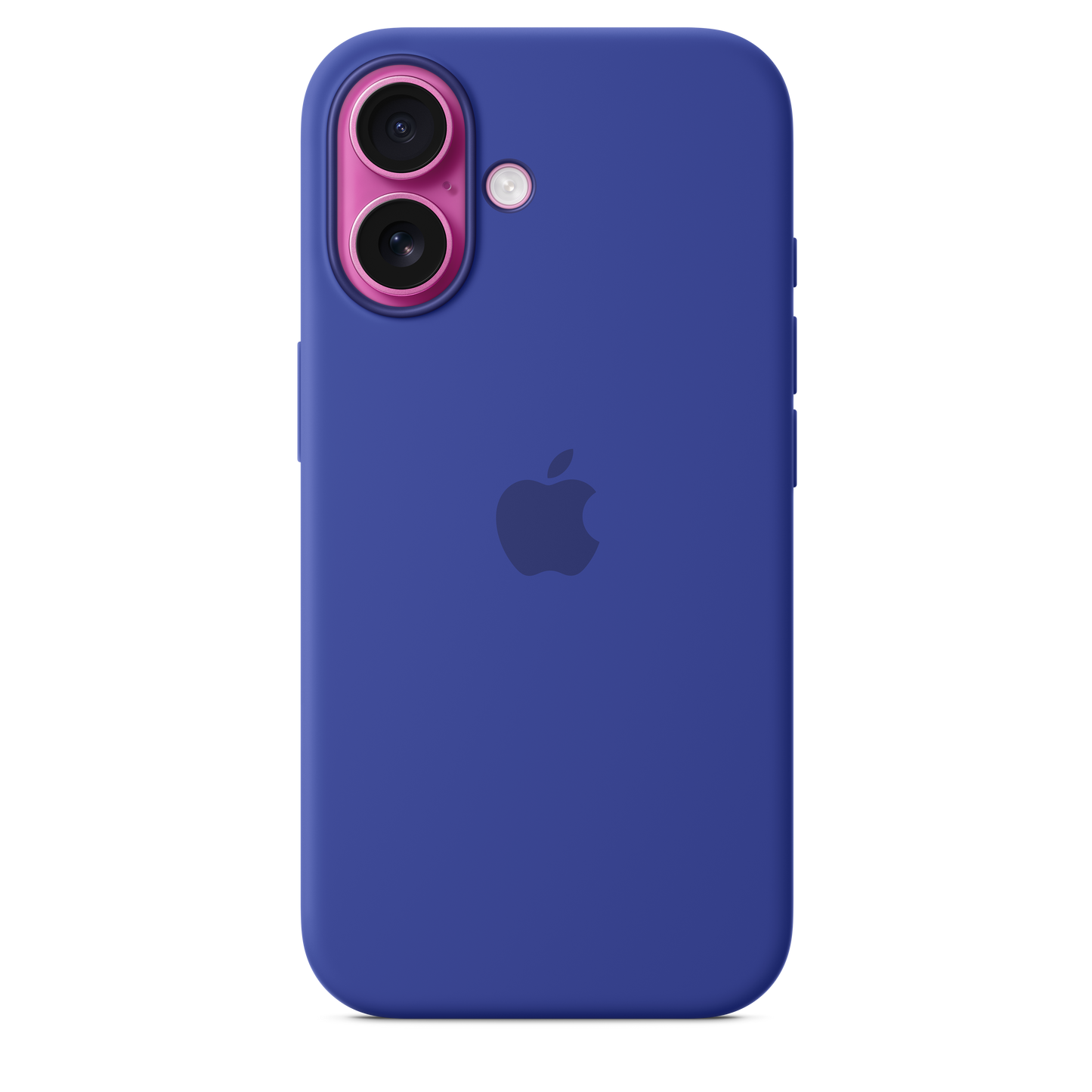 Coque en silicone avec MagSafe pour iPhone 16 - Outremer