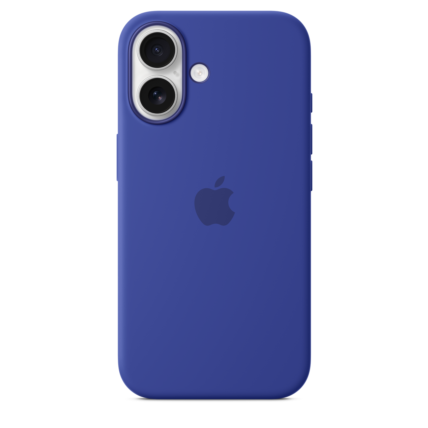 Coque en silicone avec MagSafe pour iPhone 16 - Outremer