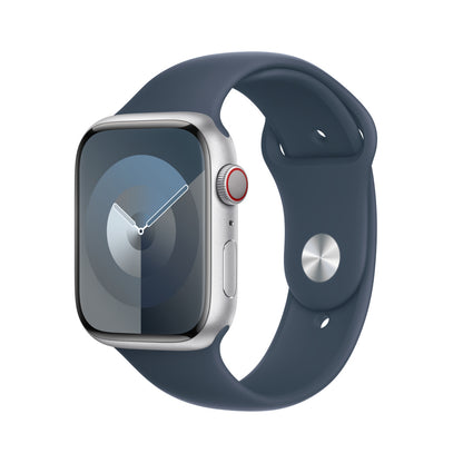 Apple Bracelet Sport • 45mm • Bleu Orage • M/L