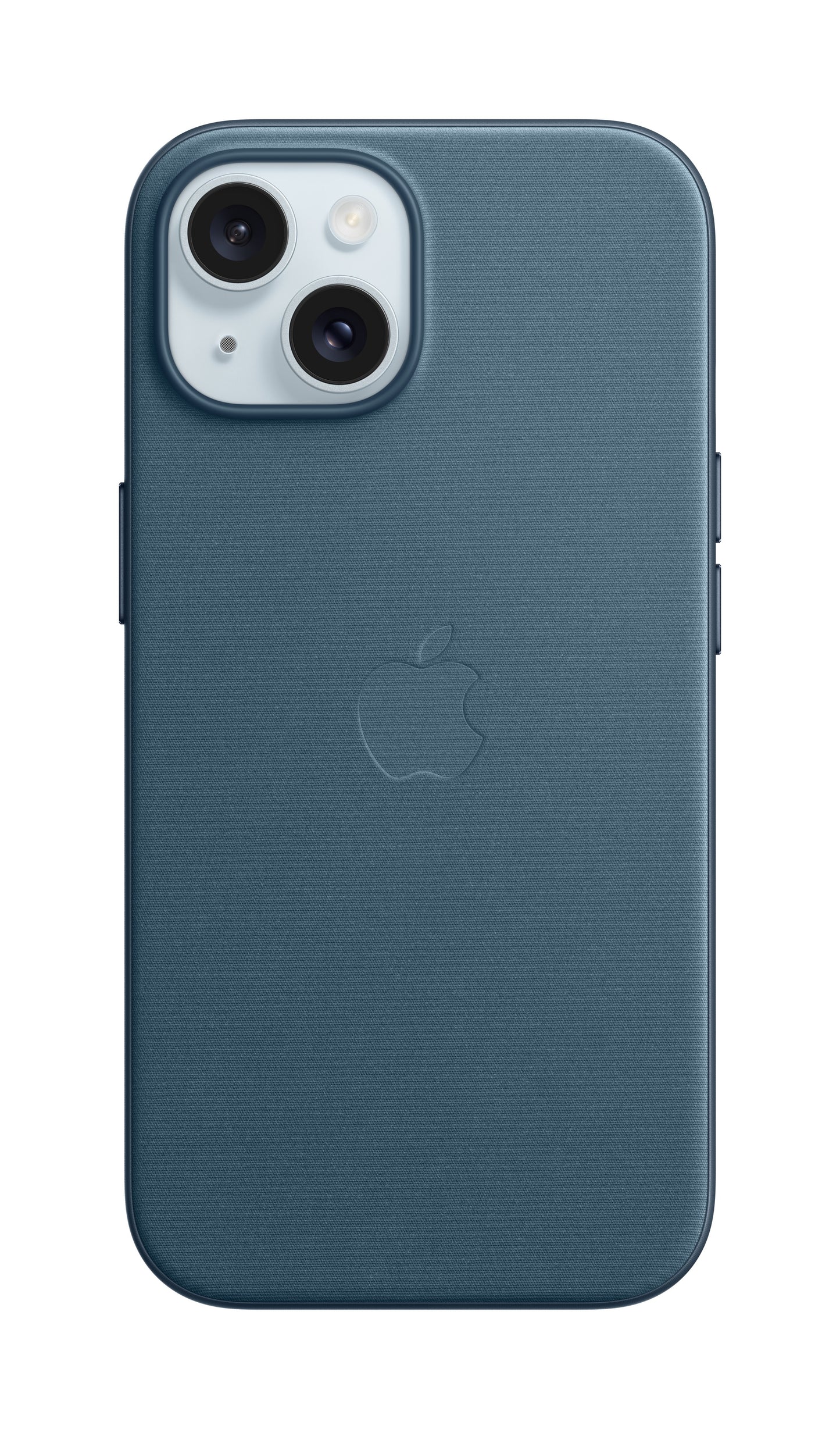 Apple Coque en tissage fin avec MagSafe pour iPhone 15 • Bleu Pacifique