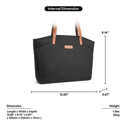 Tomtoc • Sac pour femme compatible Macbook 13" / 14"