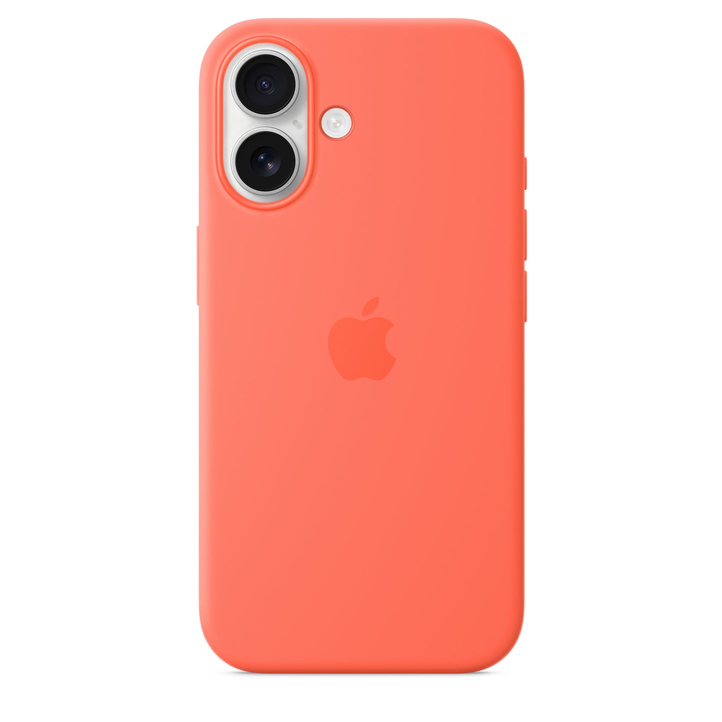 Apple Coque en silicone avec MagSafe pour iPhone 16 - Tangerine