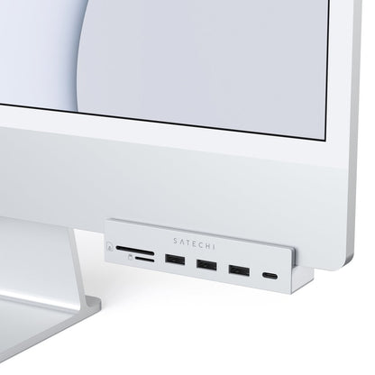 Satechi USB-C Clamp Hub for iMac 24" • Argent