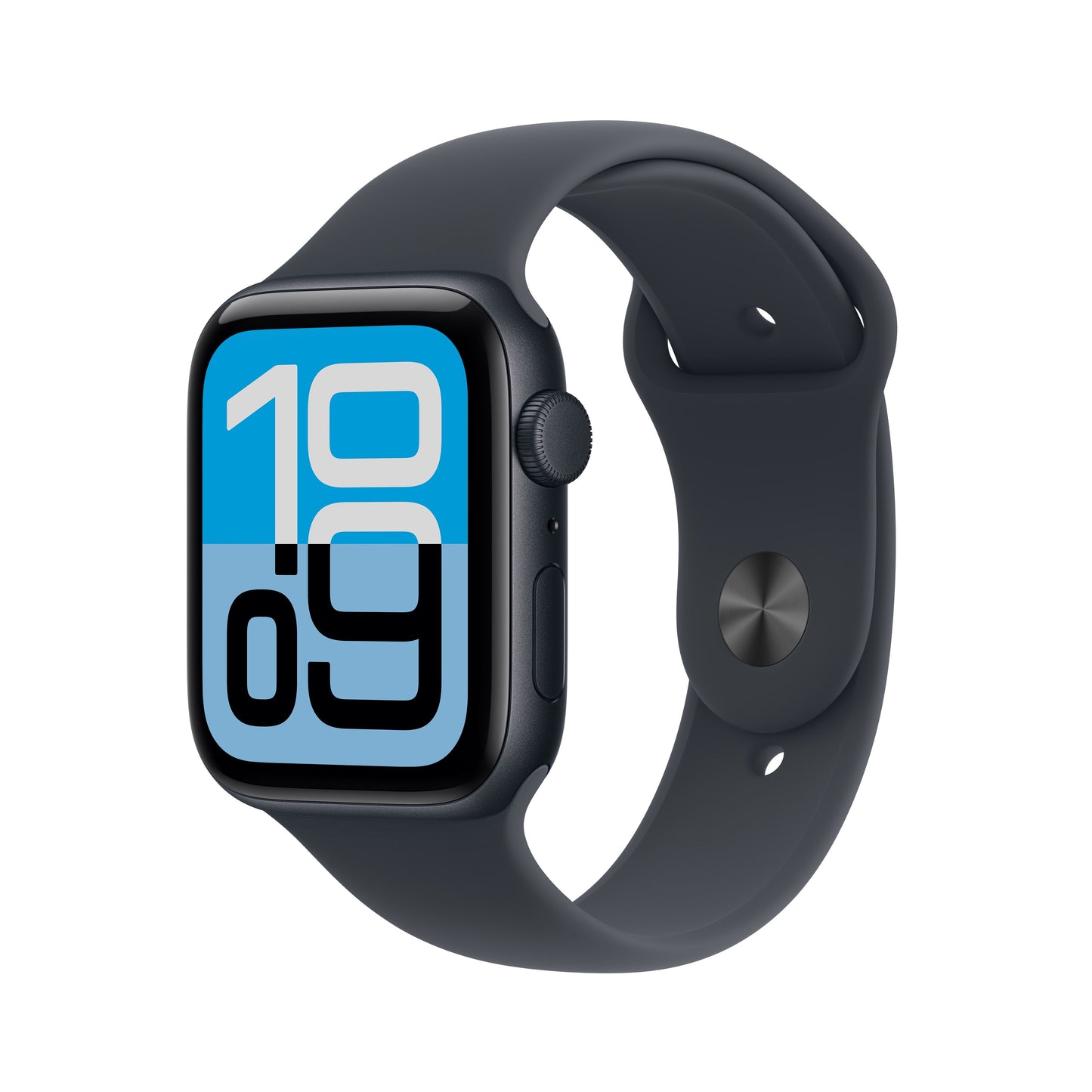 Apple Watch SE 3 GPS, Boîtier en aluminium minuit de 44 mm, Bracelet Sport minuit - M/L