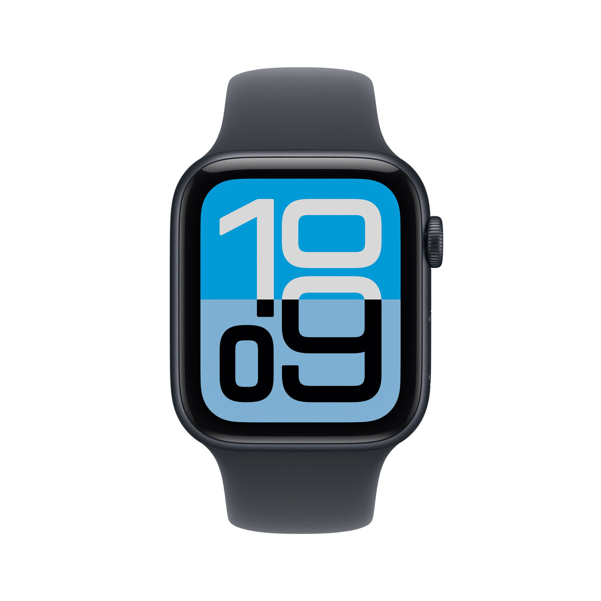 Apple Watch SE 3 GPS, Boîtier en aluminium minuit de 44 mm, Bracelet Sport minuit - M/L
