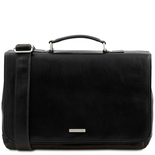 Tuscany Leather • Sac Ordinateur • Noir