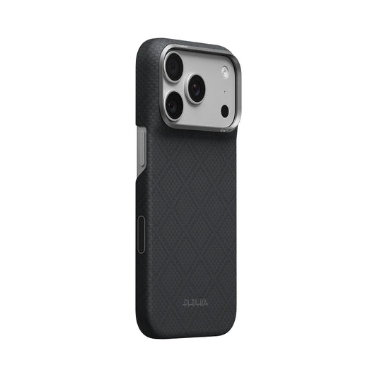 Pitaka Edge Case for iPhone 18 Pro • Noir Basalte