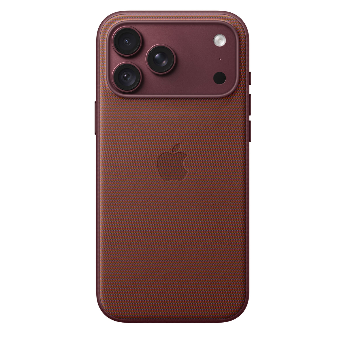 Coque en tissage technique avec MagSafe pour iPhone 18 Pro Max - Bordeaux