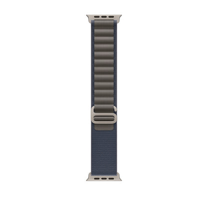 Apple Boucle Alpine pour Apple Watch 49mm • Bleu • Taille S