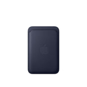 Porte-cartes en tissage fin pour iPhone avec MagSafe - Marine