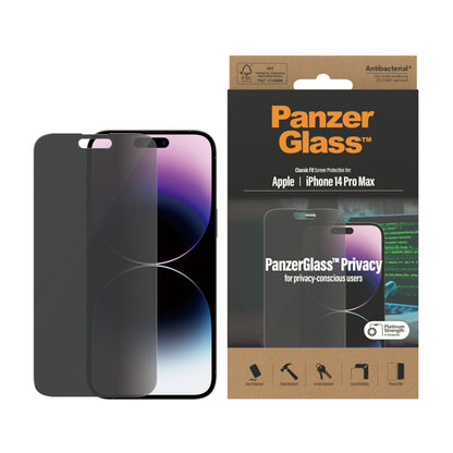 PanzerGlass Film de protection pour iPhone 14 Pro Max • Privacy
