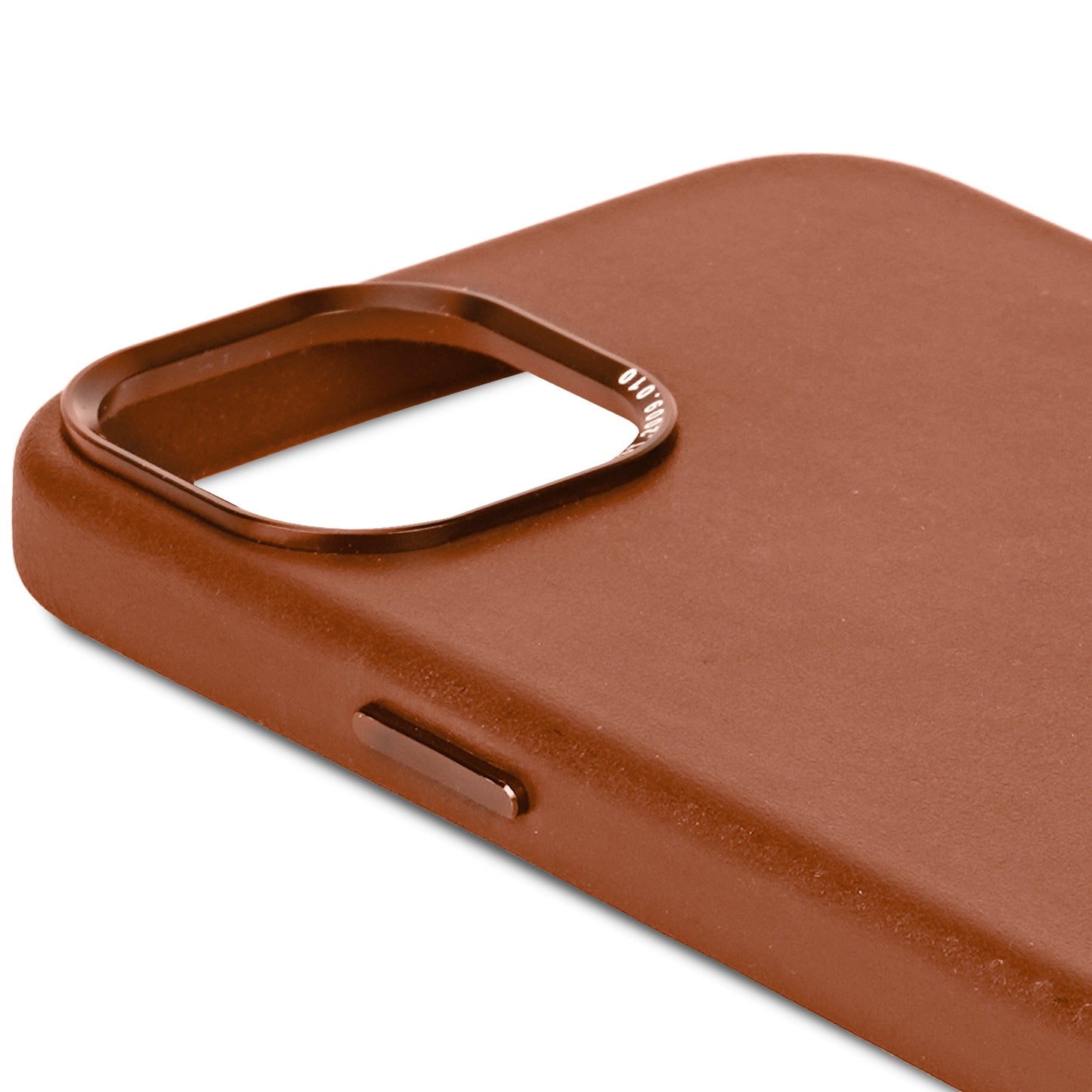 Decoded • Coque de protection en cuir pour iPhone 15 • Brun