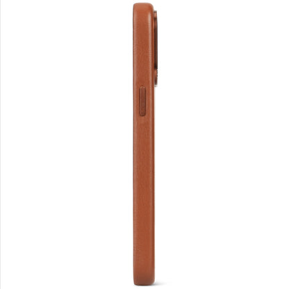 Decoded • Coque de protection en cuir pour iPhone 15 • Brun