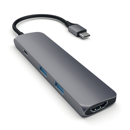 Satechi Type-C Multi-Port Adapter • Gris sideral