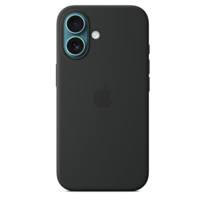 iPhone 16 Coque en Silicone avec MagSafe • Noir