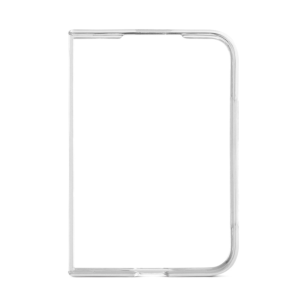 Lineheart Frozen • Coque Tranparente Magsafe iPhone Duo • Blanc