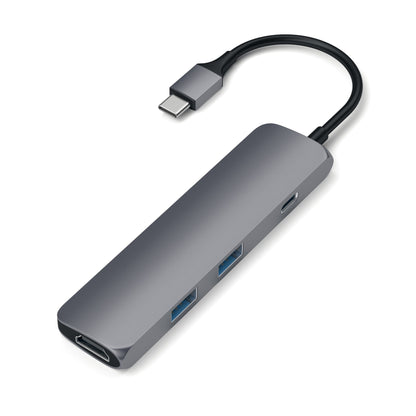 Satechi Type-C Multi-Port Adapter • Gris sideral