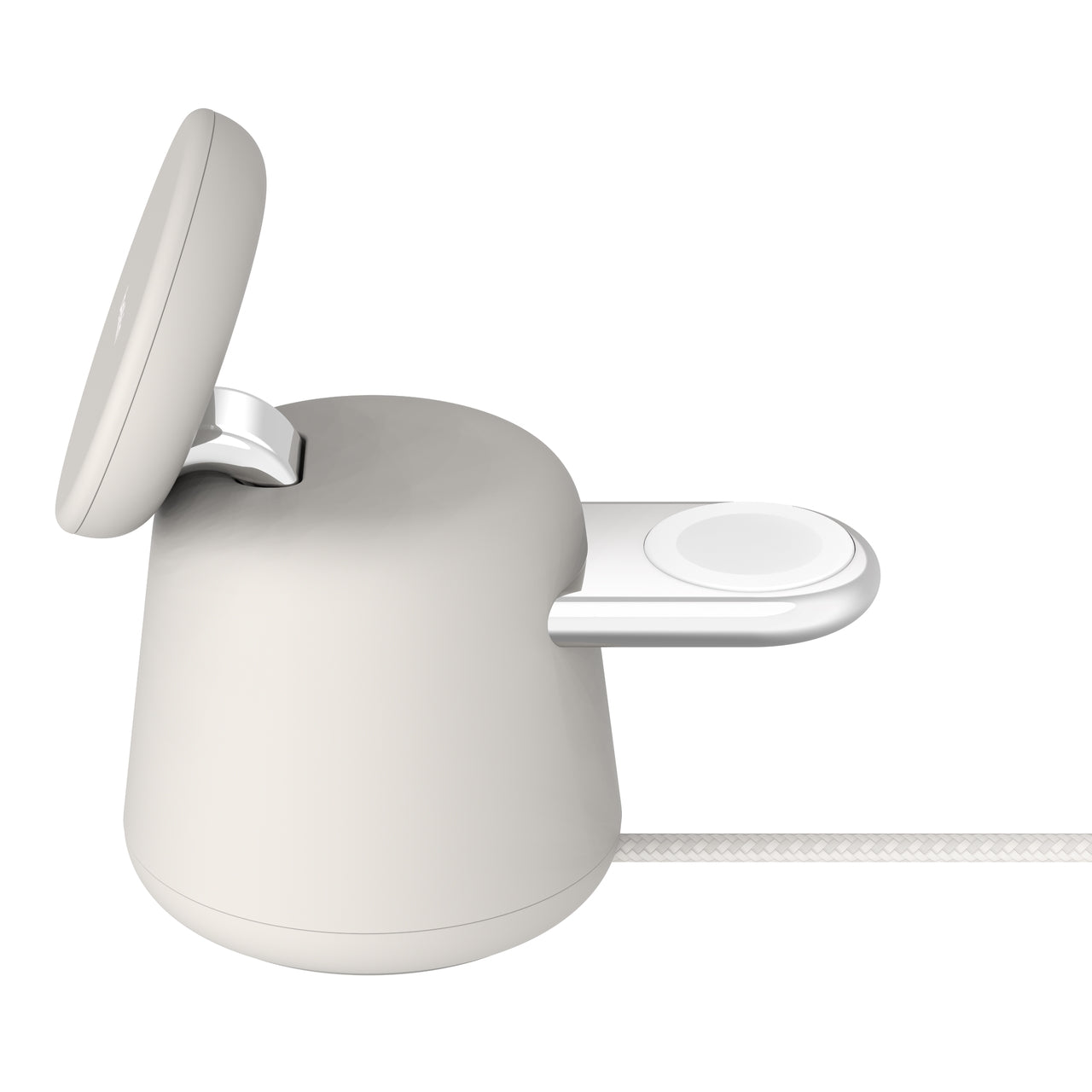 Belkin • BoostCharge Pro Station de recharge 2‑en‑1 avec MagSafe • Sable