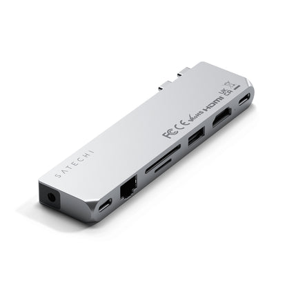 Satechi Pro Hub Max pour Macbook Pro • Argent