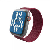 Gear4 for Apple Watch Braided • 42/44/45 • Rouge Bordeau • L