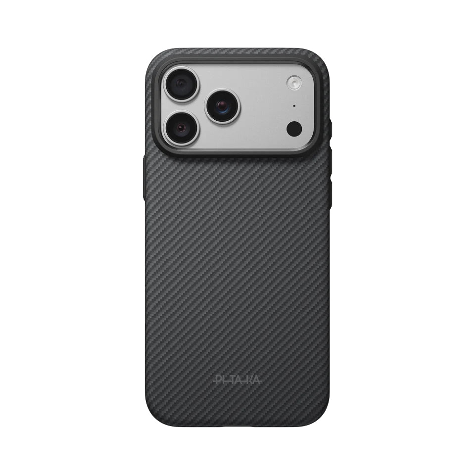 Pitaka Edge Case for iPhone 18 Pro Max • Black/Grey