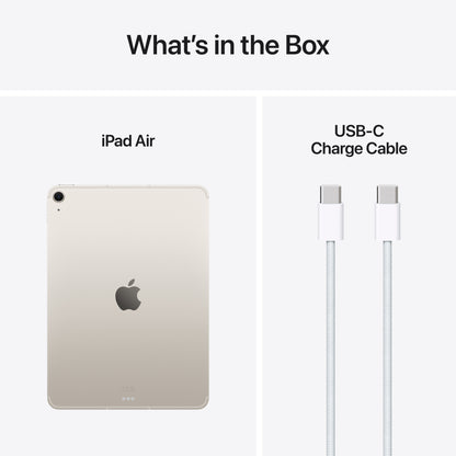 iPad Air 11" M3 • WiFi+Cellulaire 128GB • Lumière Stellaire