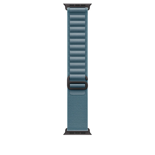 Boucle Alpine bleu clair 49 mm - Large - Finition titane noir
