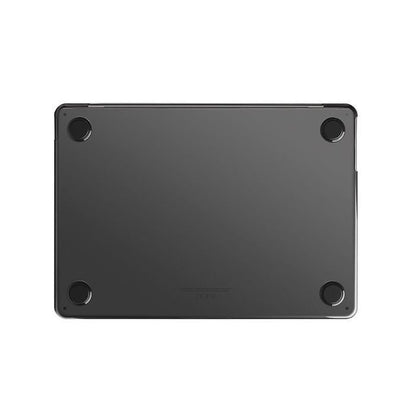 Lineheart Shell Glossy Coque MacBook Air 13" M2/M3/M4 • Noir